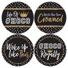 Big Dot of Happiness Hoco Dance - Homecoming Funny Name Tags - Party Badges Sticker Set of 12 - 3 of 4