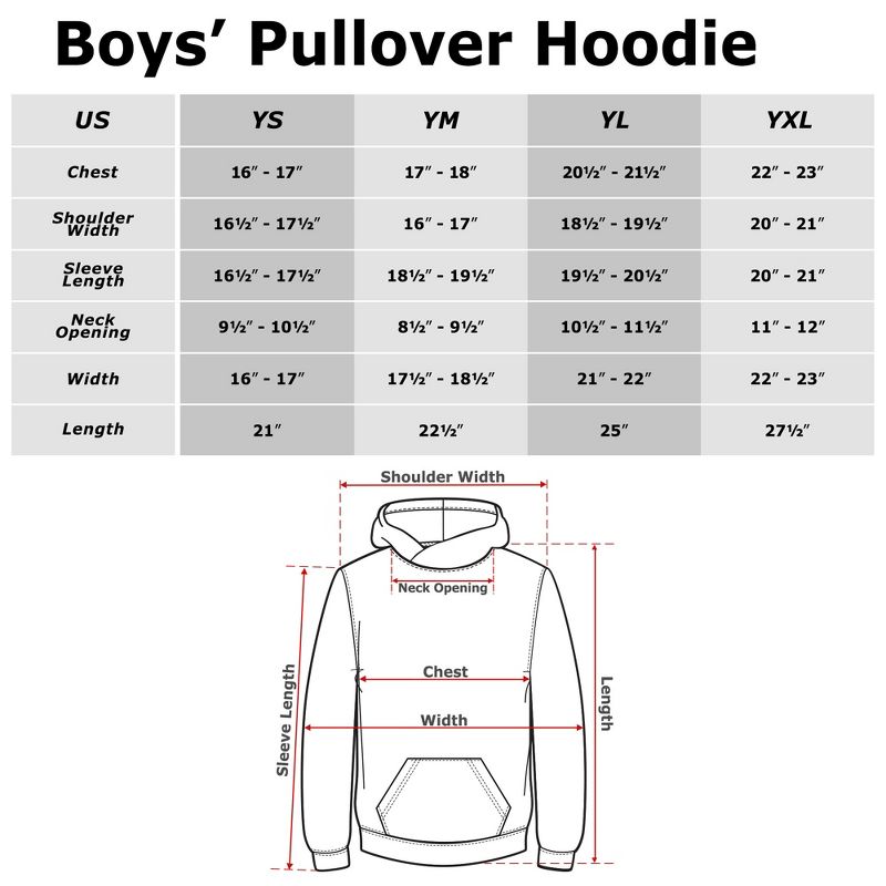 Boy's Star Wars Ugly Christmas Sweater Pull Over Hoodie, 4 of 5