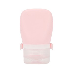 Unique Bargains Squeezable Silicone Pump Bottle for Travel Camping Outdoors 1 Pc - 1 of 4