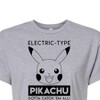 Women's - Pokémon - Electric Type Cropped Graphic T-Shirt - 2 of 4