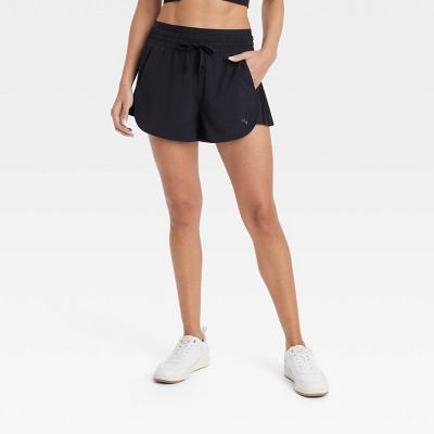 joylab woven shorts are back! love the high rise and full elastic