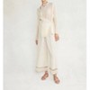 Women's Drawstring Pant with Hand Crochet Trim - CHAN LUU - 2 of 2