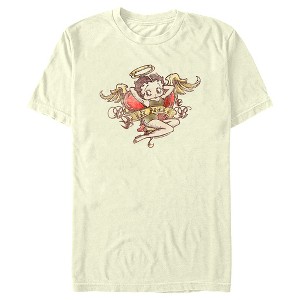 Men's Betty Boop Lil' Angel Tattoo T-Shirt - 1 of 4