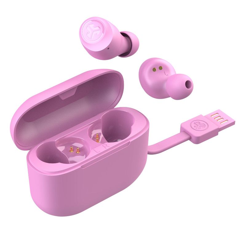 JLab Go Air POP True Wireless Bluetooth Earbuds - Pink, 3 of 13