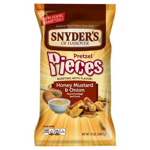 Snyder's® Of Hanover Pretzels - Pieces Honey Mustard And Onion 12oz ...