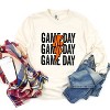 Simply Sage Market Women's Game Day Stacked Lightning Bolt Long Sleeve Garment Dyed Tee - 2 of 4