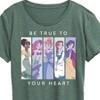Women's - Disney - Be True To Your Heart Short Sleeve Graphic T-Shirt - 2 of 4