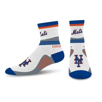 MLB New York Mets Large Quarter Socks