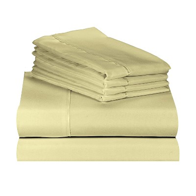 LuxClub 4-7 PC Silky Soft Cooling Deep Pocket Performance Sheet Set