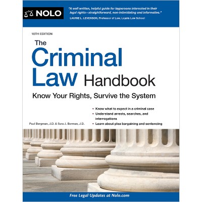 The Criminal Law Handbook - 18th Edition By Paul Bergman & Sara J ...