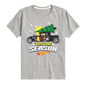 Boys' - Hot Wheels - Tis The Season Short Sleeve Graphic T-Shirt - 1 of 4