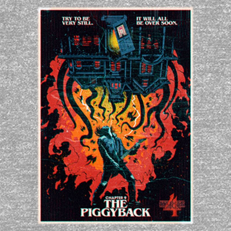Toddler's Stranger Things The Piggyback Poster T-Shirt, 2 of 4