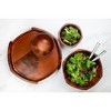 nambe Rivet Wood Handled Tray - 2 of 4