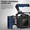 Boersma Top Handle and Side Handle Grip Kit, 1/4" Screws, Cold Shoes, Ergonomic Silicone Handgrip, Compatible with SmallRig Camera Cage Video Rig - 4 of 4