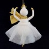 Italian Ornaments 8.0 Inch Snow Princess Dancer Mgd Ornament Free-Blown Tree Ornaments - 2 of 3