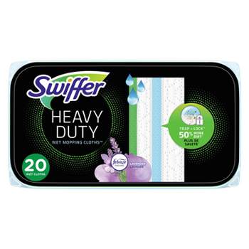 Swiffer Sweeper Heavy Duty Multi-surface Wet Cloth Refills For Floor  Mopping And Cleaning - Fresh Scent - 20ct : Target