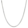 Black Bow Jewelry 4.5mm, Sterling Silver Solid Herringbone Chain Necklace - 3 of 4