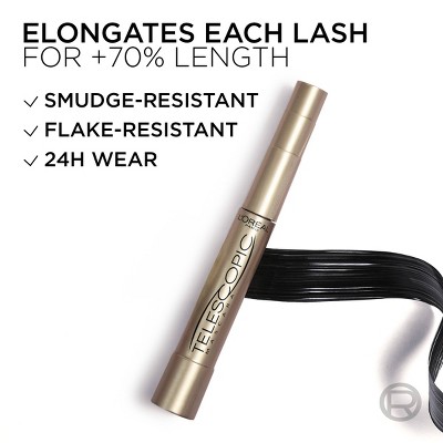 L'Oreal Paris Telescopic Original Lengthening Mascara - 915 Black Brown - 0.27 fl oz