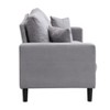 KTMBDW Loveseat Sofa, Comfy Corduroy, Solid Wood Frame, Modern Deep Seat, Bedroom & Living Room, Office Couch - 4 of 4