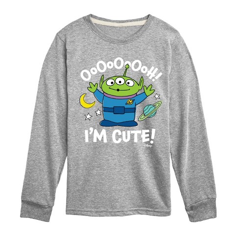 Boys' - Disney - Alien Ooh I'm Cute Long Sleeve Graphic T-Shirt - image 1 of 4