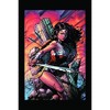 Wonder Woman Original Artwork Men's Black Graphic Tee - 2 of 3