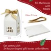 Wrapables House Shaped Gift Boxes with Ribbons (Set of 24) - image 2 of 4