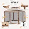 EAGLE PEAK 11x11 Pop Up Gazebo with Mesh Netting, Easy Up Screened Canopy for Patio and Backyard,  Easy Set up Outdoor Gazebo - 4 of 4