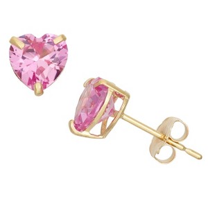 Designs By Gioelli 10K Yellow Gold Gemstone Stud Earrings - 1 of 2