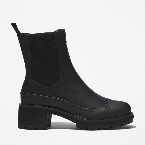 Timberland Women's Kori Park Chelsea Boots, Black Full-grain, 9 :