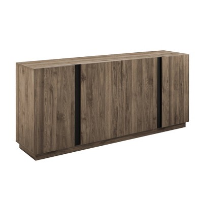 Contemporary Storage with 4 Doors Sideboard - Saracina Home