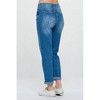 Women's High Rise Roll Up friend Jeans - I&M Jeans - image 3 of 4