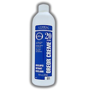 L'Oreal 20 VOLUME / 6% OREOR CREAM Color DEVELOPER (16 OZ) Loreal for Professional Hair Coloring Dye Haircolor - 1 of 3