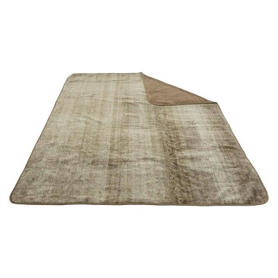 Toasted Coconut Faux Fur Reversible Waterproof Pet Blanket