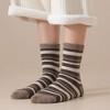 Anna-Kaci Women's 3 - Pack Colorblock Design Crew Socks with Soft Knit Fabric and Reinforced Heel and Toe - 3 of 4