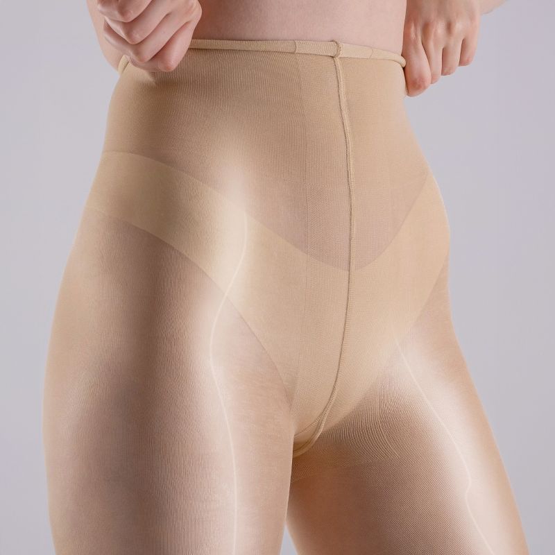LECHERY Women's Lustrous Silky Shiny 40 Denier Pantyhose (1 Pair), 5 of 12