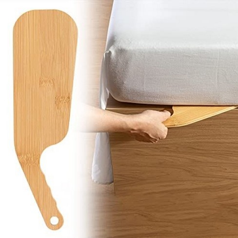 Maplefield [1 Pack] Extra Wide Bamboo Bed Sheet Tucker Tool - Durable Bed Maker Tool - Handy Bed Sheet Tightener - image 1 of 4