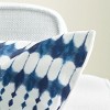 Indoor/Outdoor Kenza Pillow - Navy/White - 18"X18" - Safavieh - 4 of 4