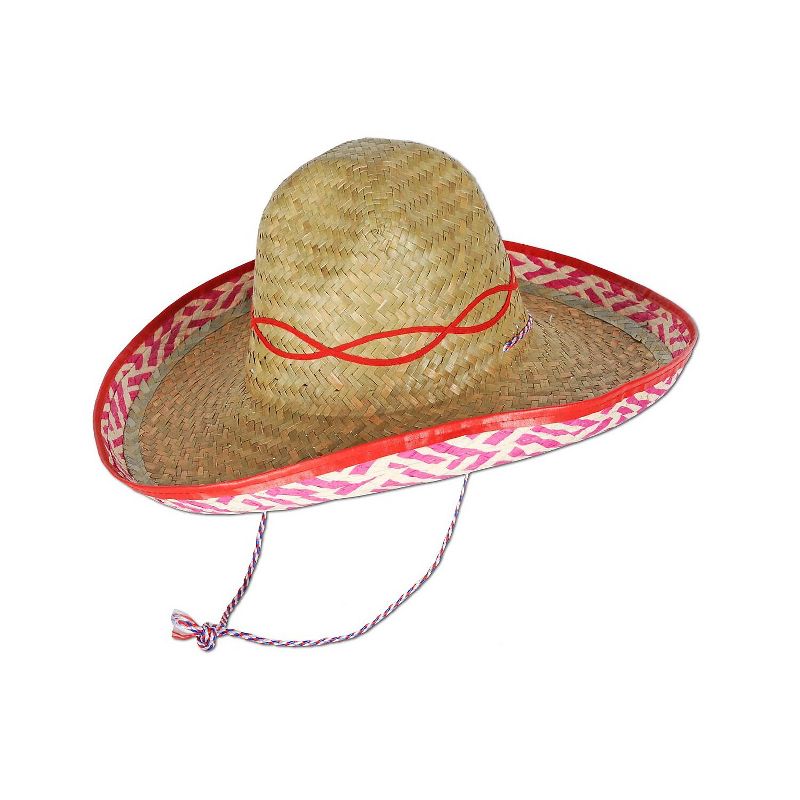 Beistle Sombrero Hat One Size 60623, 1 of 2