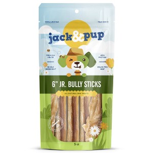 Jack&Pup Bully All Ages Dog Treat with Beef Flavor - 2.1oz - 1 of 3