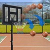 Adult Basketball Hoop, Outdoor Removable Basketball Hoop, Portable Basketball Hoop, 6.6-10 FT Adjustable with 44 Inch Backboard, Black - 3 of 4