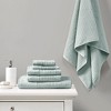 Chery Life Cotton Waffle Jacquard Antimicrobial Bath Towel 6 Piece Set - 4 of 4