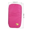 Unique Bargains Lightweight Portable Travel Passport Wallet for Women Men - 2 of 4