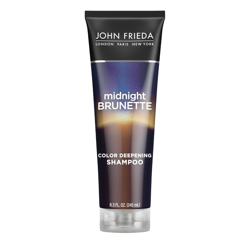 Photos - Hair Product John Frieda Midnight Brunette Color Deepening Shampoo, Brunette Hair Cocoa 