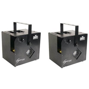 CHAUVET DJ Hurricane Haze 2D Water-Based Adjustable Smoke Effect Fog Machine Equipment with Remote Control for Events, (2 Pack) - 1 of 4