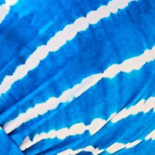 blue tie-dye