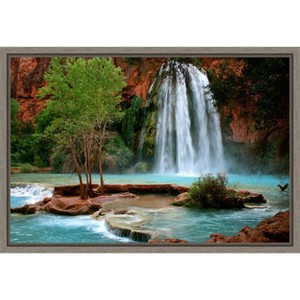 Amanti Art Havasu Falls by Andy Magee Framed Canvas Wall Art - 1 of 4