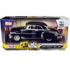 1950 Chevrolet Bel Air Lowrider Black "Get Low" Series 1/24 Diecast Model Car by Motormax - 3 of 3