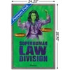 Trends International Marvel She-Hulk: Attorney At Law - Super-Human Law Division Framed Wall Poster Prints - 3 of 4