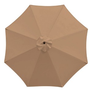 Crestlive Products Universal Patio Umbrella Replacement Canopy for 10ft 8 Ribs Offset Umbrellas, Canopy Only - 1 of 4