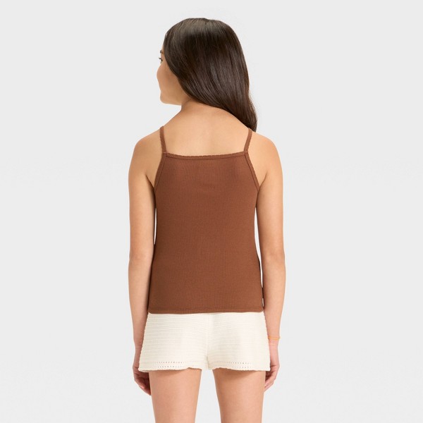 Tank top ajustado acanalado para niña - Cat & Jack™ 2